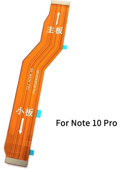 Xiaomi Redmi Için Not 10 10S 10T Pro Lite 5g Ana Kart Konnektörü USB Kartı LCD Ekran Flex Kablo Tamir Parçaları (Yurt Dışından)