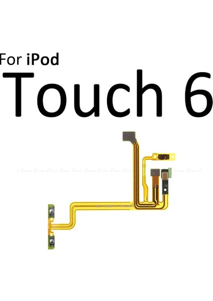 Güç Anahtarı Açma Kapama Düğmesi Şerit Ipod Touch 2 3 4 5 Nano 6 7 Ses Düğmesi Tuşu Flex Kablo (Yurt Dışından)