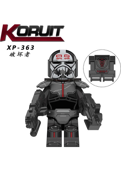 Tek Satış Star Wars Bilim Kurgu Film Serisi Kask Zırh Kemer Yapı Taşları Moc Tuğla Şekil Eğitici Yaratıcı Oyuncaklar Çocuklar Için Hediye KT1047 (Yurt Dışından) fiyatları