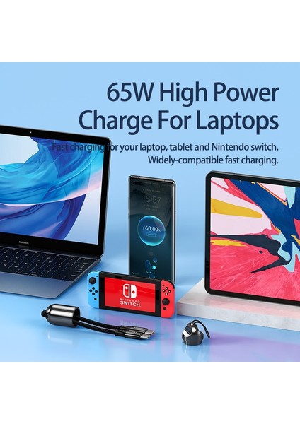 Remax 65W USB Tip C Kablo Tip C Yıldırım Iphone Xiaomi Poco X3 M3 Samsung Macbook Ipad Telefon Şarj Veri Kabloları (Yurt Dışından)