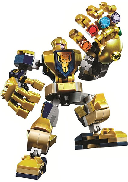 Marvel Karakter Thanos Büyük Boy Thanos Infinity Dayağı Modeli Şekil Blokları Inşaat Noel Yapı Tuğlaları Oyuncaklar Çocuklar Için (Yurt Dışından) fırsatları