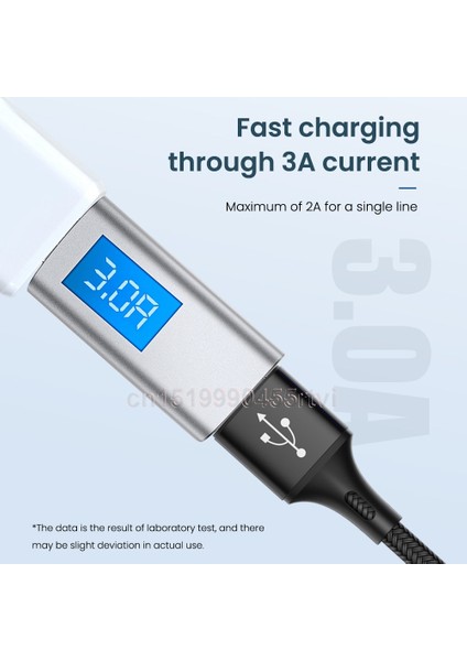 4'ü 1 Arada USB Kablosu 3'ü 1 Arada USB A'dan Mikro Usb'ye/tip C/8 Pinli Kablo iPhone Şarj Cihazı 3A Hızlı Şarj Kablosu iPhone 14 13 Xiaomi Için (Yurt Dışından)