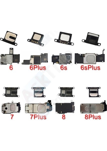Alt Hoparlör iPhone 8 6 6s 7 Artı 5s Se Hoparlör Kulak Kulaklık Flex Kablo Orijinal Telefon Parçaları (Yurt Dışından)