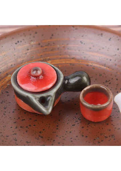 2 Adet/takım Dollhouse Minyatür Çaydanlık Bardak Yemek Gereçleri Porselen Çay Seti Bulaşık Bardak (Yurt Dışından) modelleri