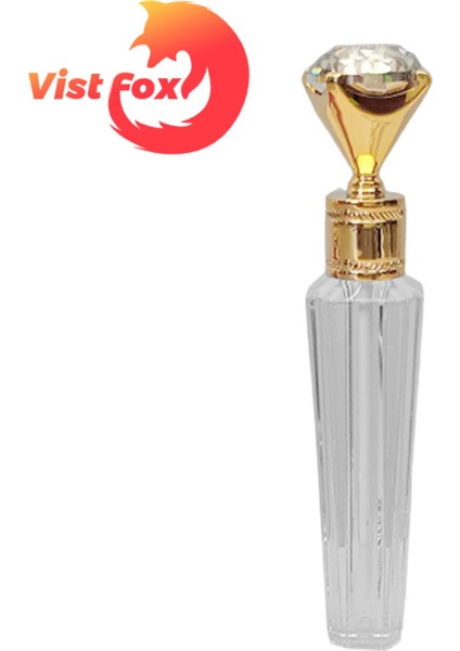Vist Fox Doldurulabilir Şişe Big Diamond Şeffaf Gövde Dudak Sır Tüpü (Yurt Dışından)