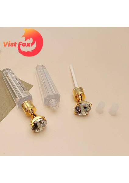 Vist Fox Doldurulabilir Şişe Big Diamond Şeffaf Gövde Dudak Sır Tüpü (Yurt Dışından) fırsatları