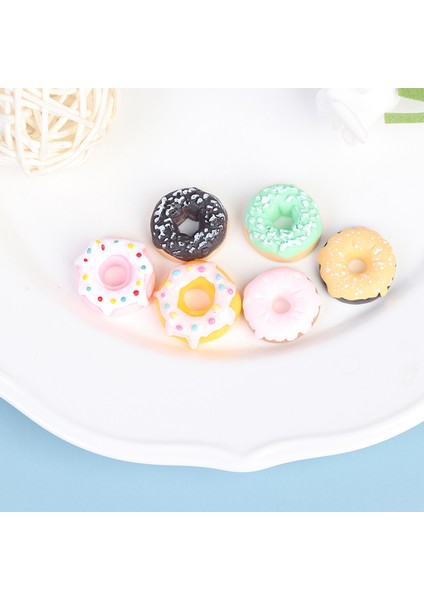 10 Adet Sevimli Mini Şeker Çörek Bebek Maması Dollhouse Minyatür Ev Zanaat Oyna Rol Yapma Oyunu (Yurt Dışından)