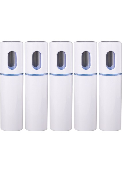 5x Yüz Buhar Makinesi Nano Buharlı Pişirici Handy Mister Yüz Sis Spreyi Nem Yüz Püskürtücü Şarj Edilebilir (Beyaz) (Yurt Dışından) fırsatları