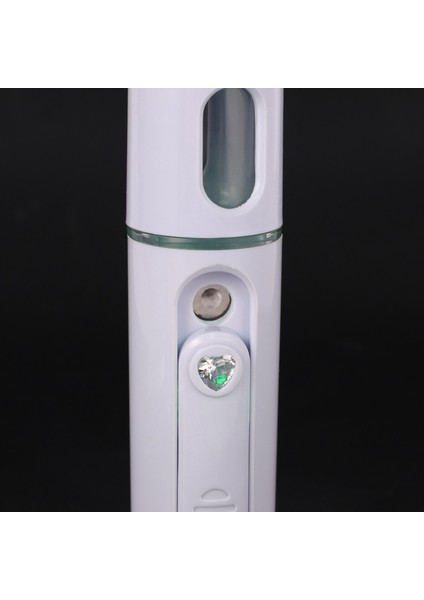 5x Yüz Buhar Makinesi Nano Buharlı Pişirici Handy Mister Yüz Sis Spreyi Nem Yüz Püskürtücü Şarj Edilebilir (Beyaz) (Yurt Dışından) indirimleri