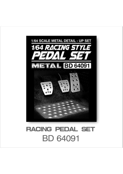 Bnds Yeni Sıcak 1/64 Ölçekli Jdm Tarzı Minyatür Yarış Tarzı Pedal Seti Gravür Parçaları Özel Koleksiyon Için Gt Oyuncak Model Otomobil Araç (Yurt Dışından)
