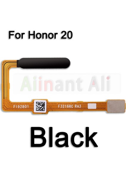 Orijinal Geri Düğme Anahtar Bağlantısı Dokunmatik Kimlik Tarayıcı Parmak Izi Sensörü Flex Kablo Şerit Huawei Onur 20 Lite 20 S Görünüm V20 (Yurt Dışından)