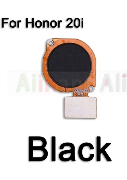 Orijinal Geri Düğme Anahtar Bağlantısı Dokunmatik Kimlik Tarayıcı Parmak Izi Sensörü Flex Kablo Şerit Huawei Onur 20 Lite 20 S Görünüm V20 (Yurt Dışından)