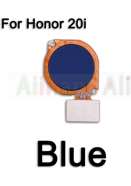 Orijinal Geri Düğme Anahtar Bağlantısı Dokunmatik Kimlik Tarayıcı Parmak Izi Sensörü Flex Kablo Şerit Huawei Onur 20 Lite 20 S Görünüm V20 (Yurt Dışından)