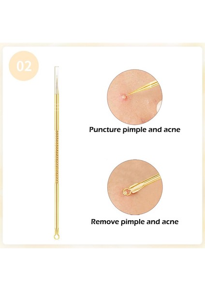 Lanbena 4 Adet/Takım Altın Iğne Seti Temiz Cilt Bakımı Aracı (Yurt Dışından) modelleri