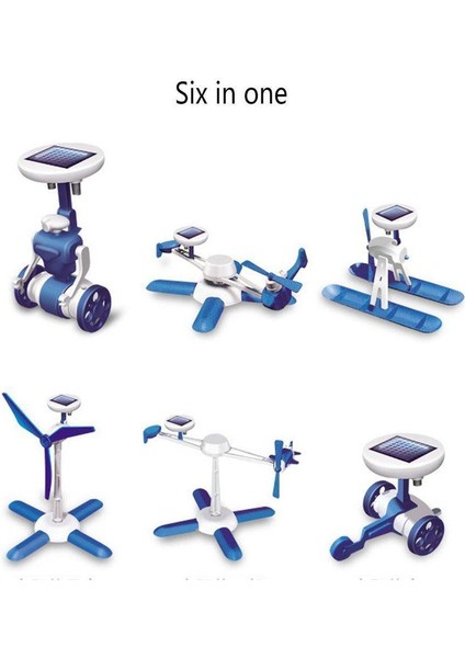 In 1 Güneş Enerjili Robot Kiti Çocuk Dıy Oyuncak Çocuklar Için Doğum Günü Hediyesi (Yurt Dışından) modelleri