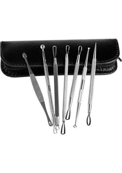 Adet/Takım Komedon Yüz Cilt Bakımı Aracı Iğneler Yüz Temizleyici (Yurt Dışından)