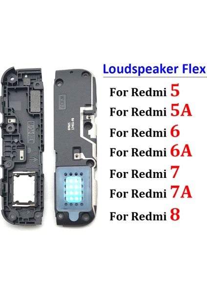 Buzzer Zil Hoparlör Hoparlör Flex Kablo Şerit Redmi 5 5A 6 6A 7 7A 8 9 9A 9c 9t Not 8t 8 9 9s Pro Max (Yurt Dışından)