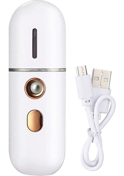 Taşınabilir Yüz Buhar Makinesi, Mini USB Yüz Nemlendirici, Nano Yüz Püskürtücü, Kullanışlı Yüz Buhar Makinesi Sis Püskürtme Makinesi (Yurt Dışından) indirimleri