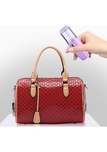 Kullanışlı Yüz Buhar Makinesi Nano Mister Yüz Sprey Şişesi Sis Püskürtücü Cilt Nem Ölçer Bankası Taşınabilir USB Şarj Edilebilir (Yurt Dışından) indirimleri