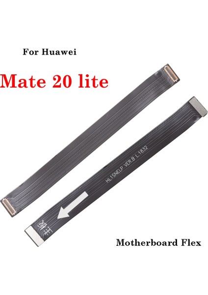 Adet Yepyeni Anakart Konnektör Kurulu Şerit Flex Kablo Ana Kart Flex Huawei Mate 20 Lite Için (Yurt Dışından)