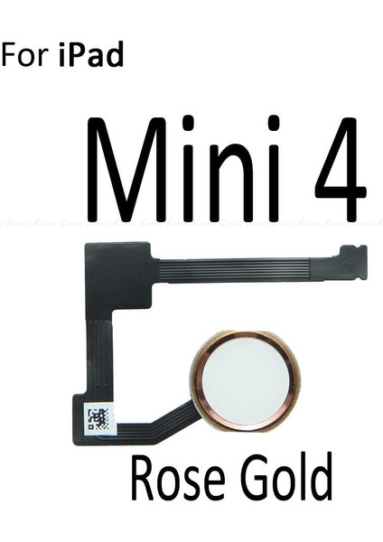 Dokunmatik Kimlik Parmak Izi Bağlantı Sensörü Tarayıcı Konektörü Flex Kablo iPad Mini 3 4 5 Ev Dönüş Düğmesi Anahtar Parçaları Değiştirin (Yurt Dışından) fırsatları