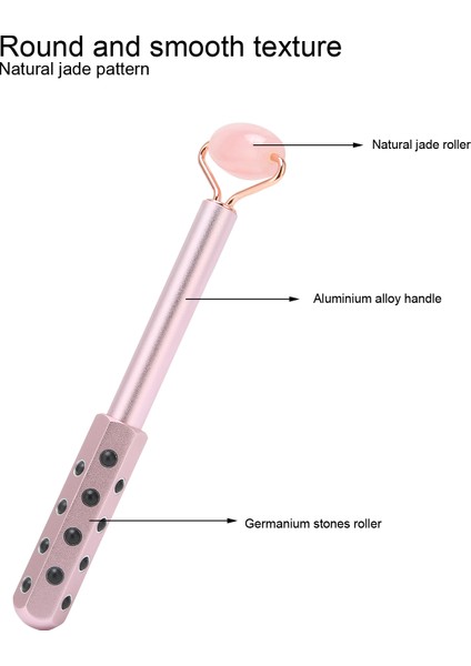 Yüz Silindiri Doğal Kırışıklıkları Giderir Germanyum Taşları Yüz Masajı Cilt Bakımı (Yurt Dışından) indirimleri