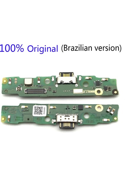 Yeni Motorola Moto G7 Güç G6 G7 Oyun USB Şarj Portu Mic Mikrofon Yuva Konnektörü Kurulu Flex Kablo (Yurt Dışından)
