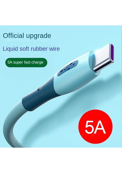 Sıvı Silikon USB Hızlı Şarj Kablosu Huawei Mikro Tip C Şarj Kablosu Cep Telefonu Hızlı Şarj Kablosu Samsung Xiaomi Için (Yurt Dışından) fiyatları