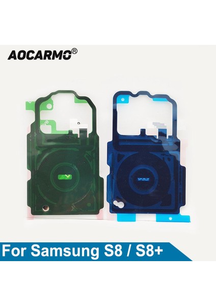 Aocarmo Şarj Alıcısı Mfc Kablosuz Şarj Indüksiyon Bobini Nfc Modülü Flex Kablo Samsung Galaxy S8/s8 + G950 S7 S6 Kenar (Yurt Dışından)