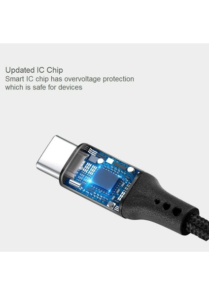 In 1 USB Kablosu Mikro USB C Tipi Şarj Kablosu Xiaomi Huawei Cep Telefonu Kablosu Şarj Cihazı Şarj Kabloları (Yurt Dışından)