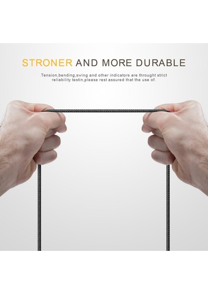 In 1 USB Kablosu Mikro USB C Tipi Şarj Kablosu Xiaomi Huawei Cep Telefonu Kablosu Şarj Cihazı Şarj Kabloları (Yurt Dışından)