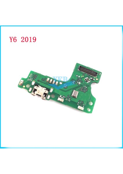 Huawei Y7 Y6 Y9 Y5 2018 2019 2017 Y7A 2020 USB Şarj Portu Yuva Konnektörü Modülü Kurulu Mikrofon Flex Kablo (Yurt Dışından)