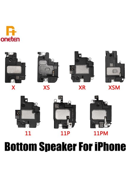 Orijinal Alt Hoparlör Değiştirilebilir iPhone x Xs Xsm Xr 11 12 13 Pro Max Mini Telefon Yüksek Sesli Ses Buzzer Zil Flex Kablo (Yurt Dışından)