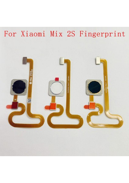 Ana Düğme Parmak Izi Sensörü Flex Kablo Şerit Xiaomi Mi Mix 2 S Redmi S2 Dokunmatik Sensör Flex Yedek Parçalar (Yurt Dışından)