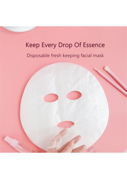 Yüz Taze Tutmak Için Tek Kullanımlık Plastik Film Film Maskesi Ultra Ince Cilt Bakım Kağıdı Güzellik Salonu Ürünleri Teşvik Edin Emilim (Yurt Dışından) modelleri
