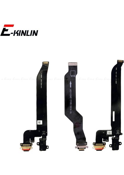 USB Şarj Aleti Konnektör Bağlantı Noktası Fiş Flex Kablo Oneplus One Plus 3 3t 5 5t 6 6t 7 7t 8t 8 9 9r Pro 9rt Güç Şarj Standı Bağlantı Noktası (Yurt Dışından)
