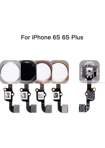 1 Adet iPhone 5 S 5se 6 6 S 7 8 Artı Ana Düğme Flex Kablo Tamir Parçaları (Yurt Dışından) modelleri