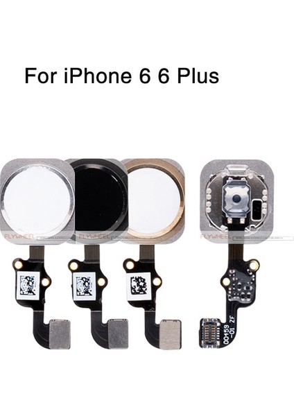 1 Adet iPhone 5 S 5se 6 6 S 7 8 Artı Ana Düğme Flex Kablo Tamir Parçaları (Yurt Dışından) fırsatları