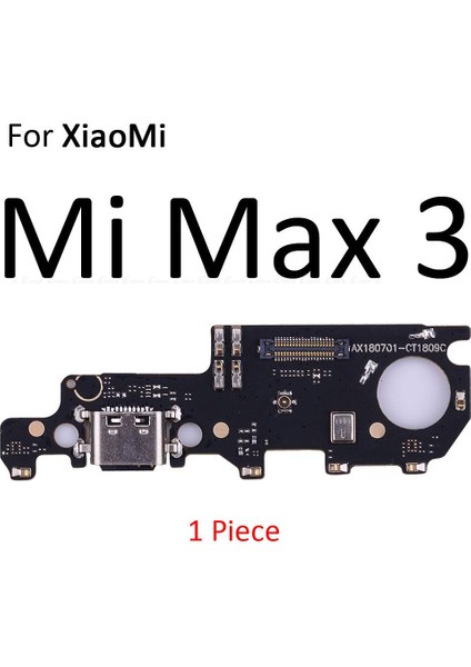 USB Şarj Şarj Cihazı Dock Bağlantı Noktası Kurulu Mikrofon Mikrofon Flex Kablo Xiaomi Mi Mix 4 2s Max 3 2 6x 5x (Yurt Dışından)