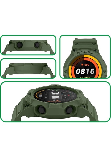 Silikon Kabuk Kenar Kapak Koruyucu Bilek Kordonlu Saat Xiaomi Mi Için Saat Kayışı Renkli Spor Band Bileklik Durumda Akıllı Aksesuarlar (Yurt Dışından) indirimleri