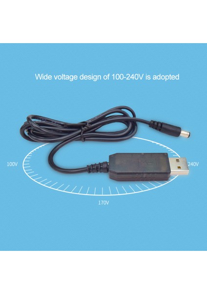 USB Dc 5V - 8.4V/9V/12V 5.5x2.1mm Erkek Fiş Besleme Yükseltme Adaptör Kablosu (Yurt Dışından) modelleri