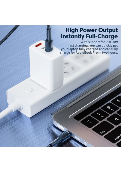 Toocki USB C Tipi Kablo Hızlı Şarj ile Huawei Xiaomi Samsung Poco Android Telefon Usb-C 100 W 66 W Şarj Aleti Kablosu (Yurt Dışından)