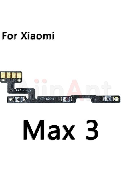 Orijinal Düğme Sessiz Anahtar Anahtarı Açık Kapalı Ses Güç Flex Kablo Xiaomi Mi Not Max Mix 2 2s 3 F1 A3 A2 A1 Lite Pro (Yurt Dışından)