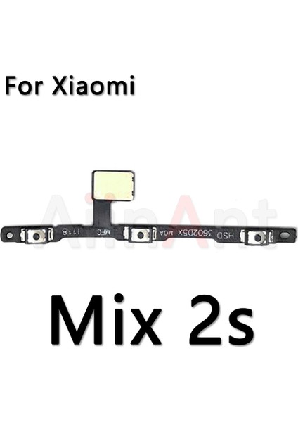Orijinal Düğme Sessiz Anahtar Anahtarı Açık Kapalı Ses Güç Flex Kablo Xiaomi Mi Not Max Mix 2 2s 3 F1 A3 A2 A1 Lite Pro (Yurt Dışından)