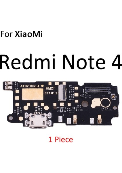 Mikro USB Şarj Şarj Cihazı Dock Bağlantı Noktası Flex Kablo Xiaomi Redmi Için 2 2A 4 Pro 3s 4A 4x 5A Not 2 4x Küresel Not 3 Pro Not 4 5A (Yurt Dışından)