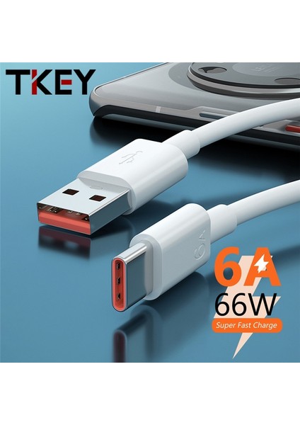 Lovebay 6A 66W USB C Tipi Süper Hızlı Kablo USB Hızlı Şarj Telefon Şarj Cihazı Veri Kablosu Huawei Mate 40 50 Xiaomi 11 10 Pro (Yurt Dışından)