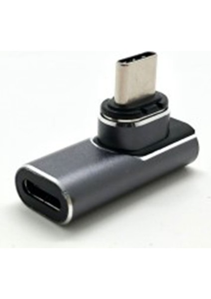 USB-C24PIN Tam Özellikli Manyetik Adaptör Thundeolt 3usb4, C Manyetik Adaptör, 24 Pimli Tip-C Konnektör (Yurt Dışından)