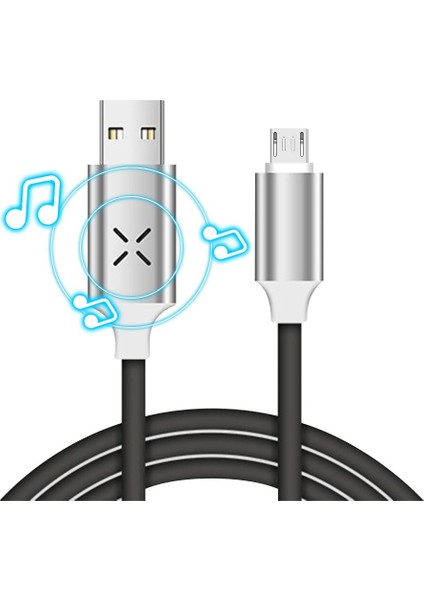 Anmone Aydınlık Ses Kontrolü USB Kablosu Tip C Mikro USB Telefon Şarj Aleti Kablosu Araba Şarjı Kablosu Telefon Aksesuarları (Yurt Dışından) fiyatları