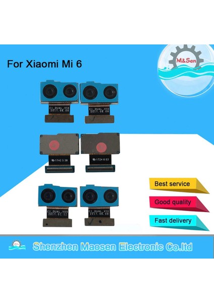 Orijinal M Sen Xiaomi 6 Mi 6 Mi6 Mı6 Arka Arka Büyük Kamera Modülü Flex Kablo Xiaomi Mi 6 Ön Küçük Kamera Mı Not 3 (Yurt Dışından)