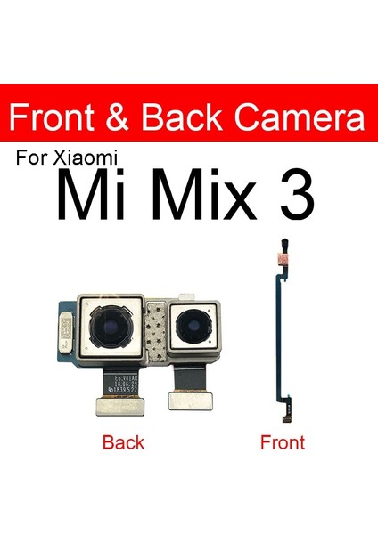 Ön Arka Kamera Xiaomi Mi Mix 2 2 S 3 Küçük Ön Bakan Arka Büyük Kamera Mi Max 2 3 Flex Kablo Modeli Yedek Parçalar (Yurt Dışından)